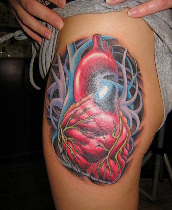 Giải phẫu hình xăm trái tim - 35 + ảnh vui nhộn Tattoo Designs tim <3 <3