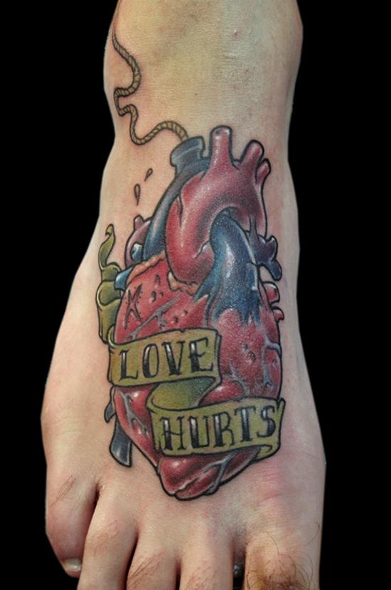 bom tim - 35 + ảnh vui nhộn Tattoo Designs tim <3 <3