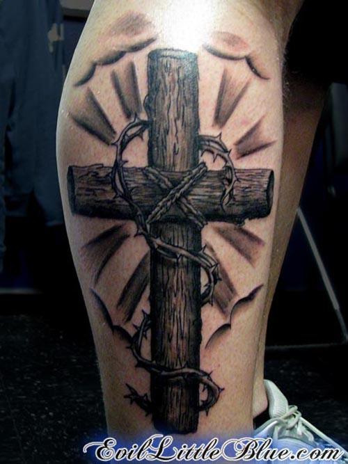 Hội Chữ thập bằng gỗ - 50 Creative Chữ thập Tattoo Designs <3 <3