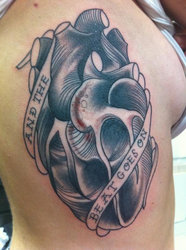 Tim Tattoo - 35 + ảnh vui nhộn Tattoo Designs tim <3 <3