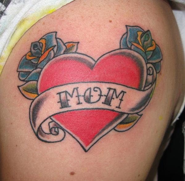 Heart Tattoo With Names
