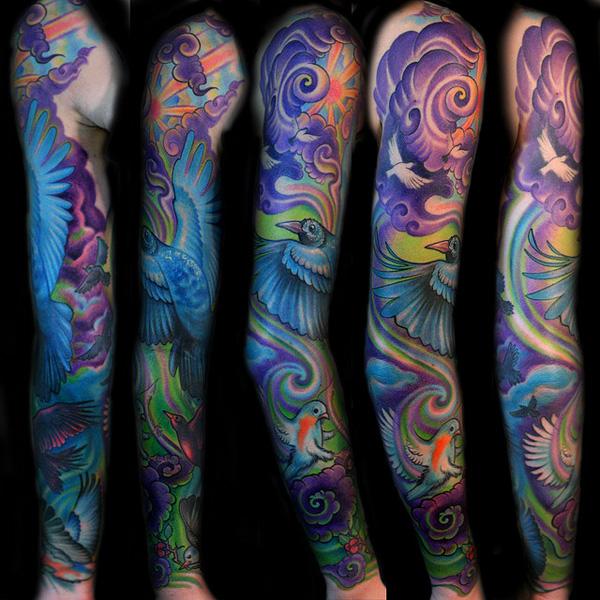 Sleeve Tattoo - 50+ mát Sleeve Tattoo Designs <3 <3