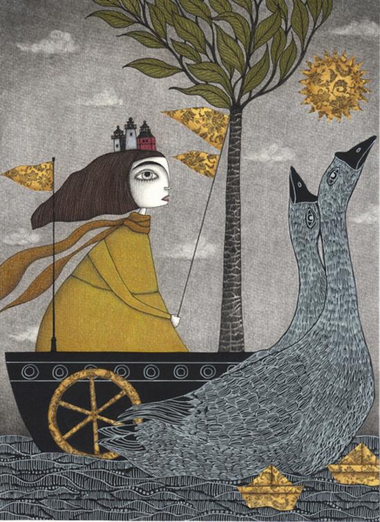 Day on the River by Judith Clay 32