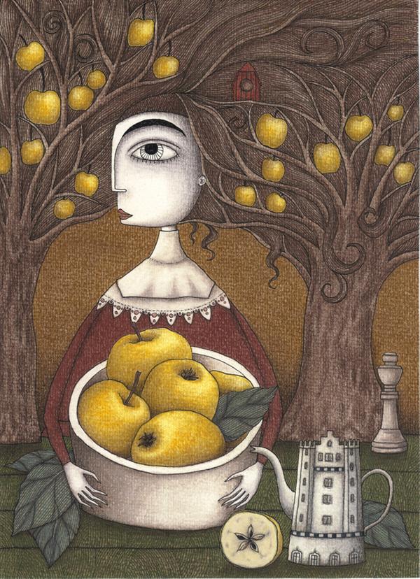 Portrait of an Apple Orchard by Judith Clay 1