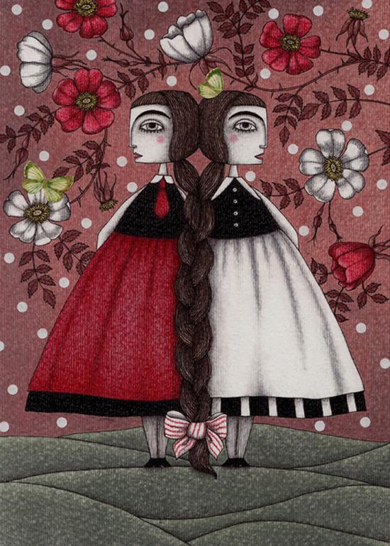 Snow-White and Rose-Red by Judith Clay 17
