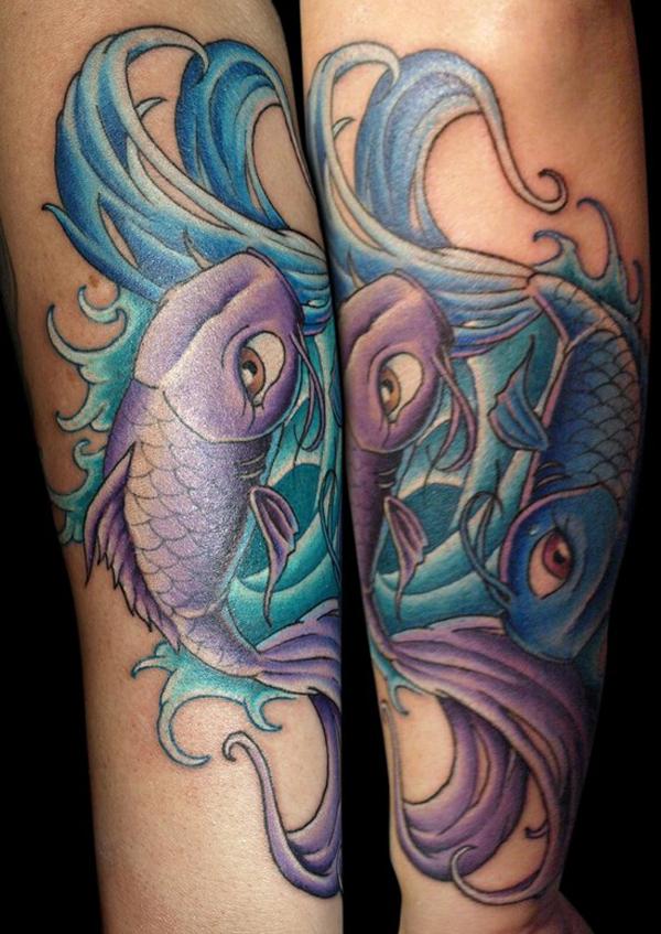 cá hình xăm - 50 ảnh vui nhộn Fish Tattoo Designs <3 <3
