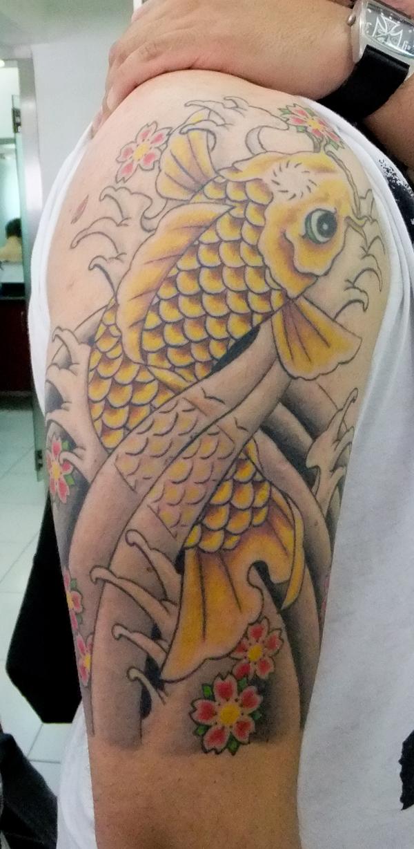 Carpa - 50 ảnh vui nhộn Fish Tattoo Designs <3 <3