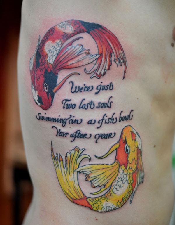 Cá - 50 ảnh vui nhộn Fish Tattoo Designs <3 <3