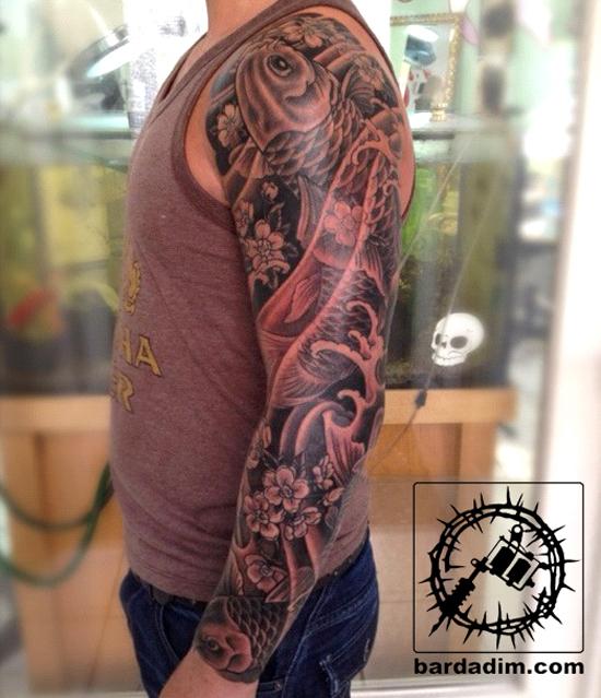 cá hình xăm - 50 ảnh vui nhộn Fish Tattoo Designs <3 <3