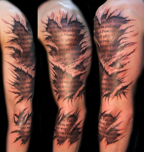 Font Full Sleeve Tattoo - 80+ Ví dụ Awesome Full Sleeve Tattoo Ý tưởng <3 <3