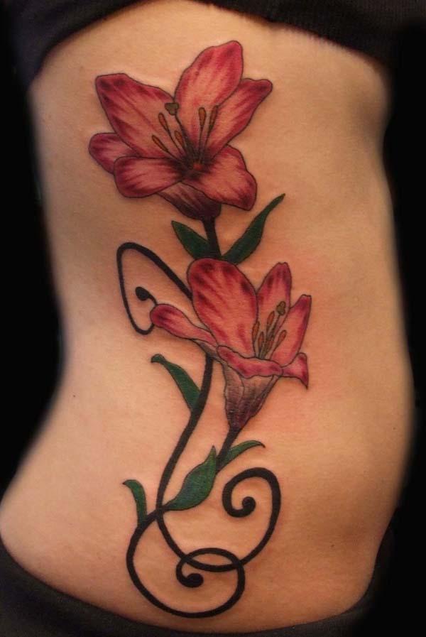 Lily Tattoo - 65 + đẹp Flower Tattoo Designs <3 <3