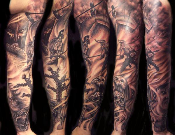 Các Full 300 Sleeve - 80+ Ví dụ Awesome Full Sleeve Tattoo Ý tưởng <3 <3