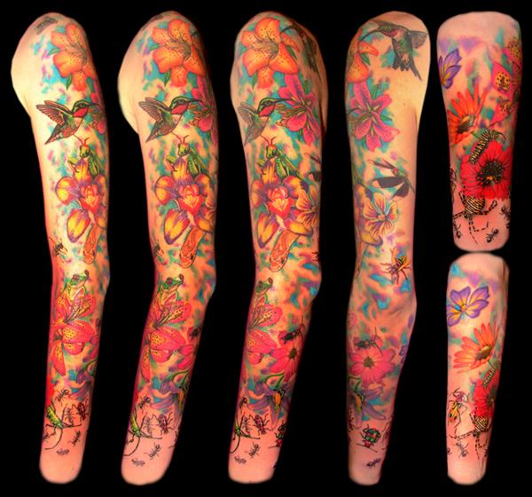 Elyse Arm xong - 80+ Ví dụ Awesome Full Sleeve Tattoo Ý tưởng <3 <3