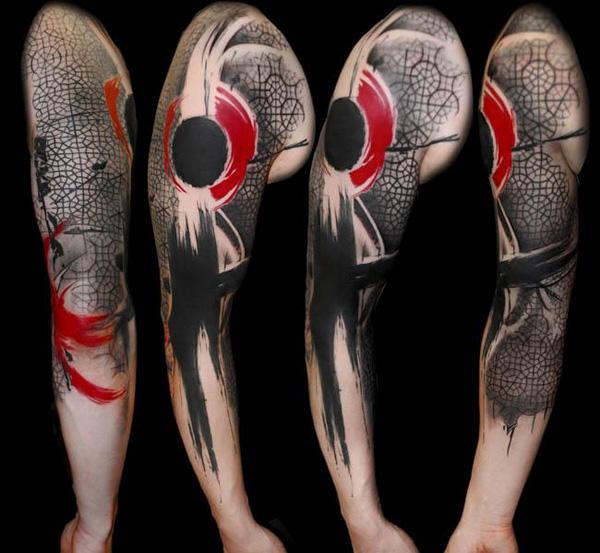 Full Sleeve Tattoo - 80+ Ví dụ Awesome Full Sleeve Tattoo Ý tưởng <3 <3