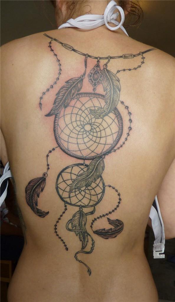 Dreamcatcher lại - 50 Dreamcatcher Tattoo Designs Phụ nữ <3 <3