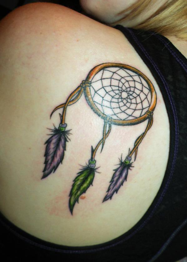 Dreamcatcher hình xăm - 50 Dreamcatcher Tattoo Designs Phụ nữ <3 <3