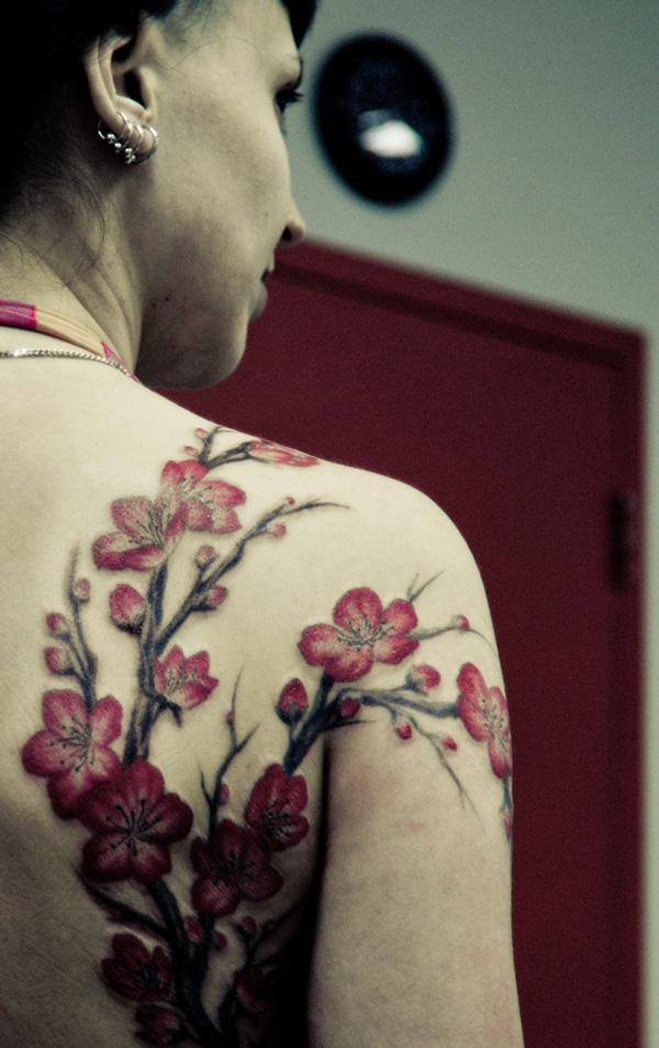 hoa hình xăm - 65 + đẹp Flower Tattoo Designs <3 <3