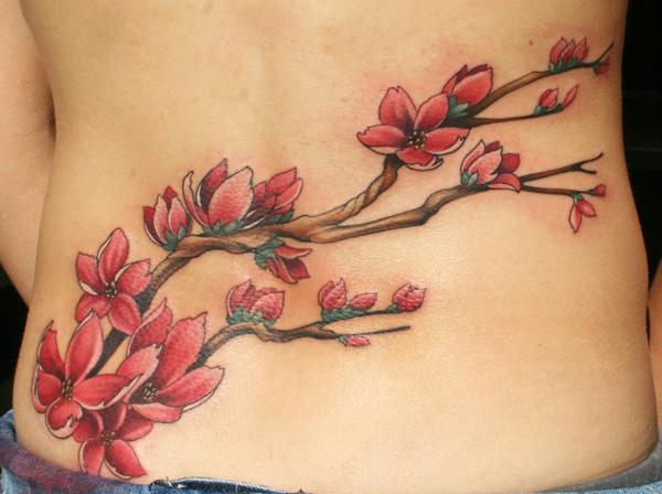 Cherry nở xăm - 65 + đẹp Flower Tattoo Designs <3 <3
