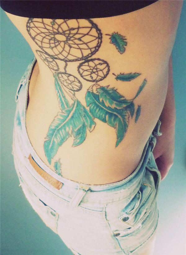 Dreamcatcher hình xăm cho cô gái - 50 Dreamcatcher Tattoo Designs Phụ nữ <3 <3