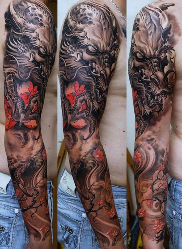 Full Sleeve Tattoo - 80+ Ví dụ Awesome Full Sleeve Tattoo Ý tưởng <3 <3