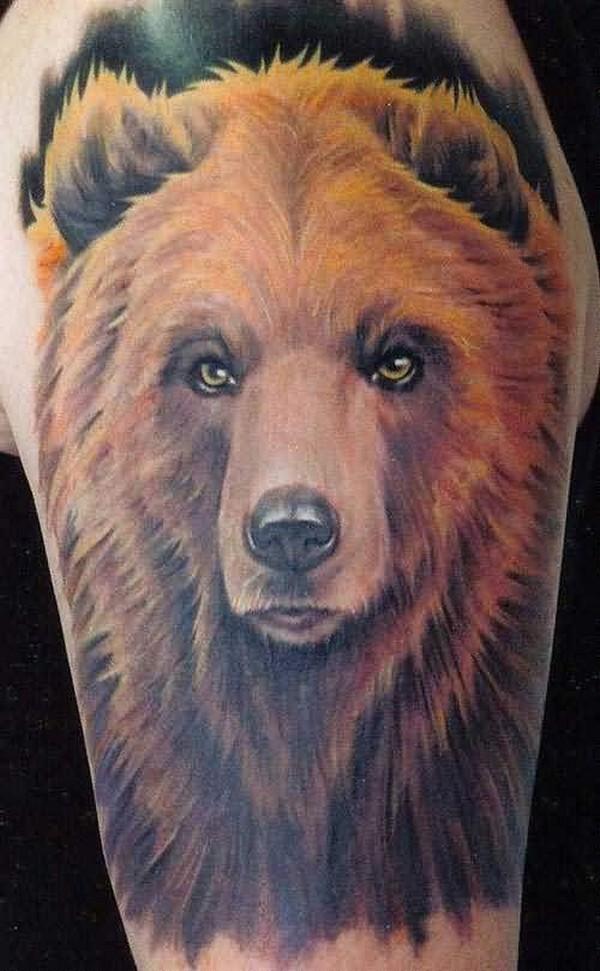 Gấu Tattoo - 50 ảnh vui nhộn Animal Tattoo Designs <3 <3