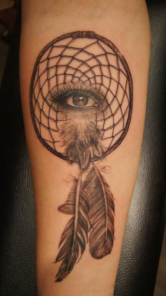 Dreamcatcher hình xăm - 50 Dreamcatcher Tattoo Designs Phụ nữ <3 <3