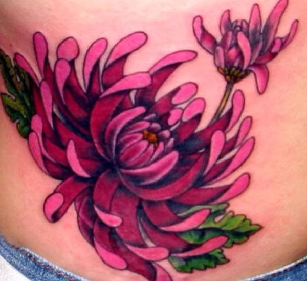 cúc hoa hình xăm - 65 + đẹp Flower Tattoo Designs <3 <3