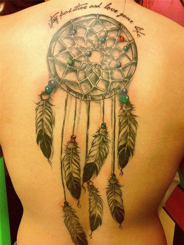 Dreamcatcher xăm quote hình xăm - 50 Dreamcatcher Tattoo Designs Phụ nữ <3 <3