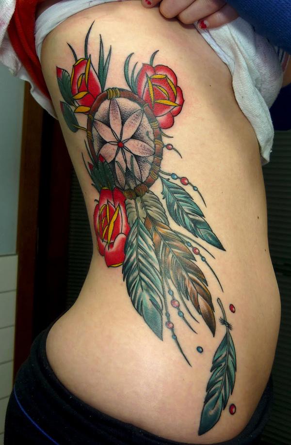 mơ xăm catcher - 50 Dreamcatcher Designs Tattoo Phụ nữ <3 <3