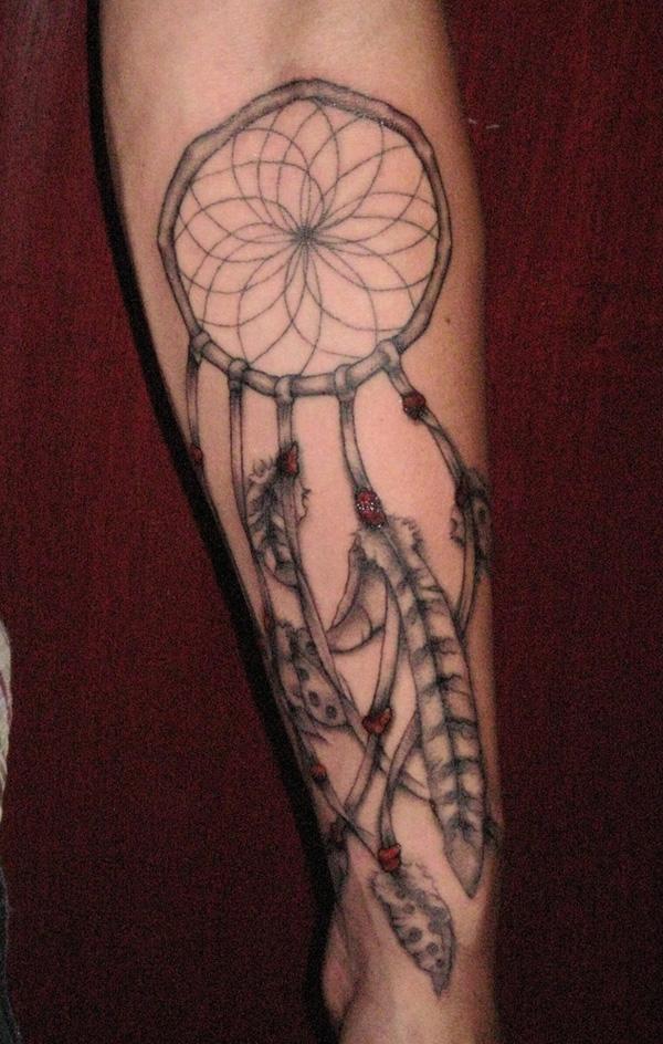 mơ xăm cánh tay catcher - 50 Dreamcatcher Designs Tattoo Phụ nữ <3 <3