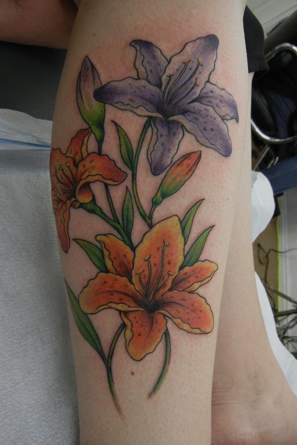 Lilly Flowers Tattoo - 65 + đẹp Flower Tattoo Designs <3 <3