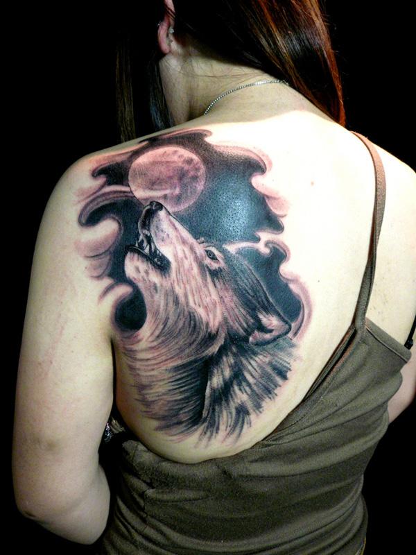 Kyoto sói - 50 ảnh vui nhộn Animal Tattoo Designs <3 <3