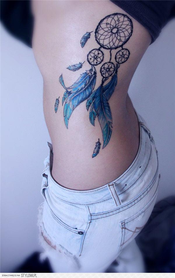 Dreamcatcher bên - 50 Dreamcatcher Tattoo Designs Phụ nữ <3 <3