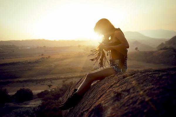INDIAN SUNSET by Joel Sossa