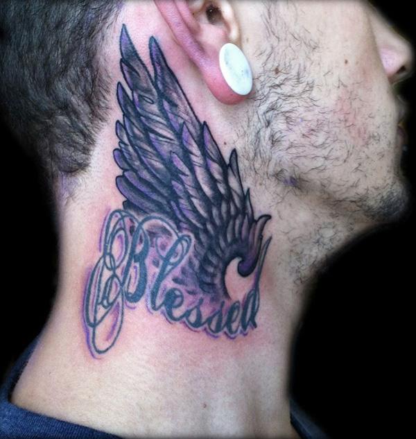 Tattoo Designs For Men On Neck