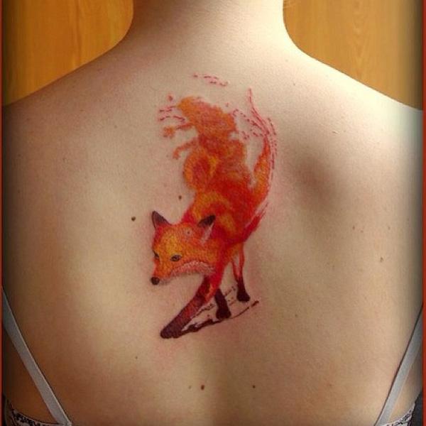 fox tattoo - 45 Awesome Cool Tattoos  <3 <3 