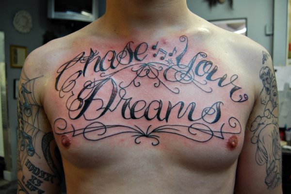 Tattoo Quotes On Chest