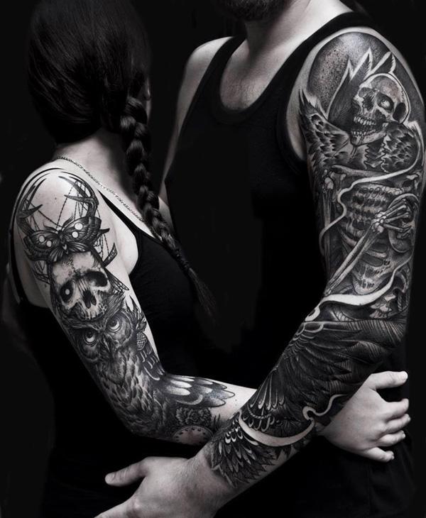 Full Sleeve Tattoo - 80+ Ví dụ Awesome Full Sleeve Tattoo Ý tưởng <3 <3