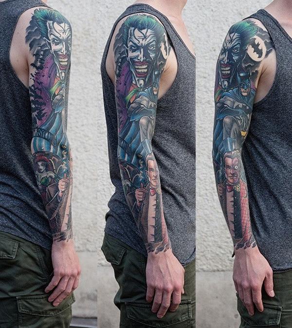 Full Sleeve Tattoo - 80+ Ví dụ Awesome Full Sleeve Tattoo Ý tưởng <3 <3