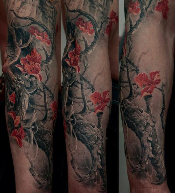 Full Sleeve Tattoo - 80+ Ví dụ Awesome Full Sleeve Tattoo Ý tưởng <3 <3