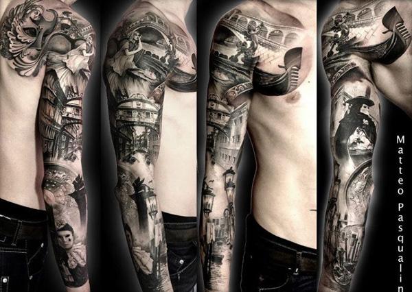 Full Sleeve Tattoo - 80+ Ví dụ Awesome Full Sleeve Tattoo Ý tưởng <3 <3