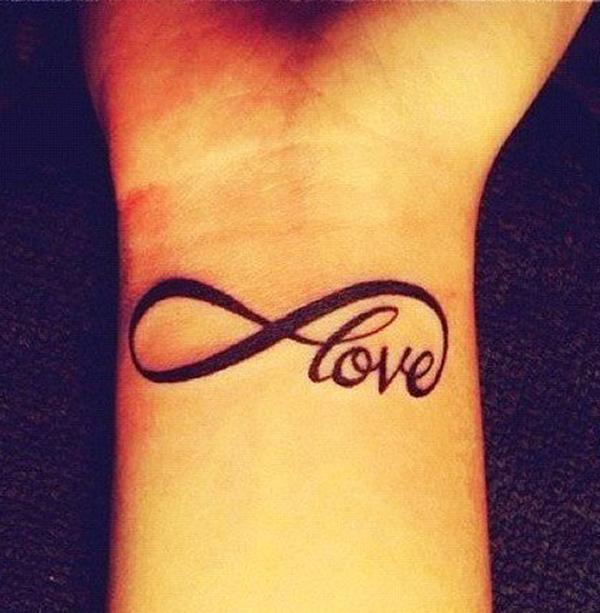 Tình yêu vô hình xăm - 45 Infinity Ý tưởng Tattoo <3 <3