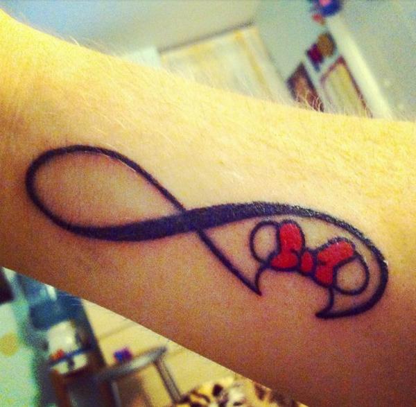 Minnie vô hình xăm - 45 Infinity Ý tưởng Tattoo <3 <3