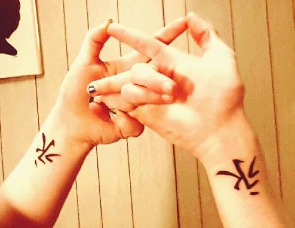 15 Couples matching eternal tattoo, infinity symbol