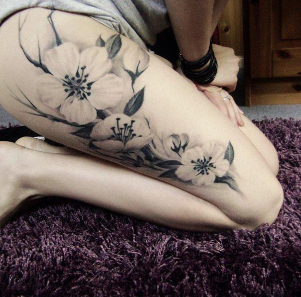 Thigh Tattoos for Women