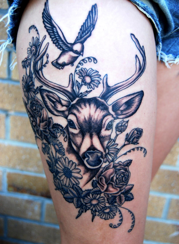 Thigh Tattoo