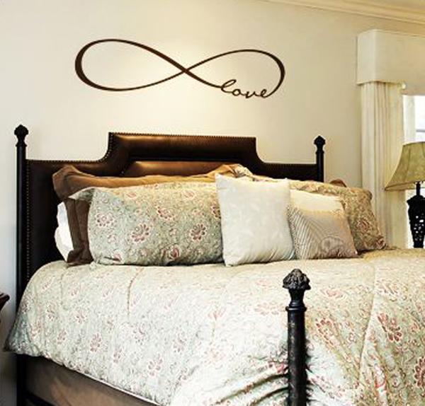 5 Love Infinity Symbol wall decal