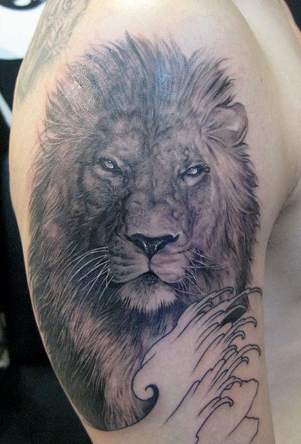 Lion tattoo - 50 Examples of Lion Tattoo  <3 <3