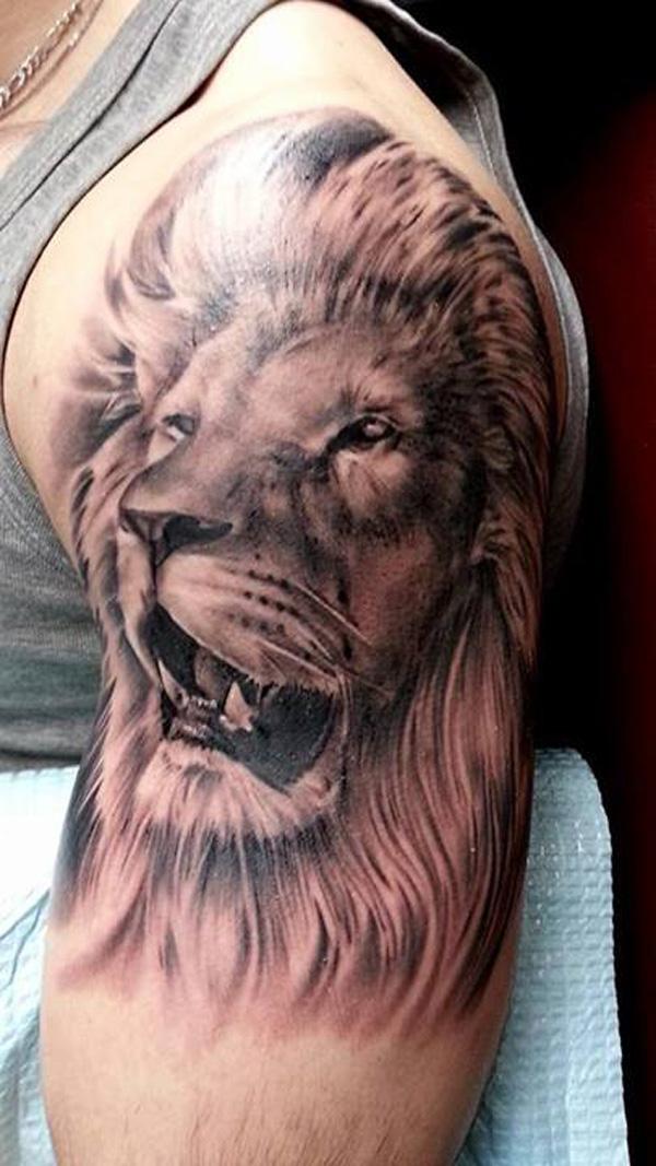 Lion tattoo - 50 Examples of Lion Tattoo  <3 <3