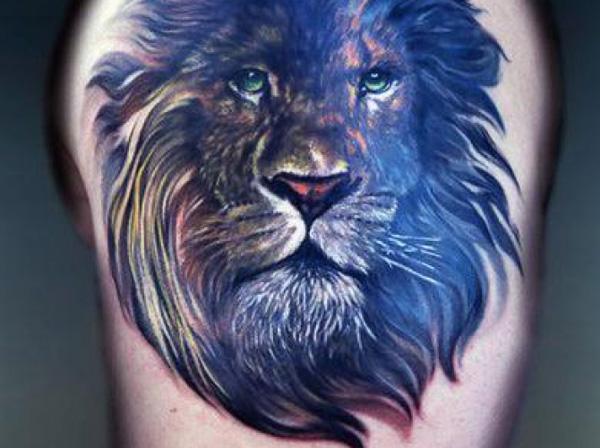 Lion tattoo - 50 Examples of Lion Tattoo  <3 <3